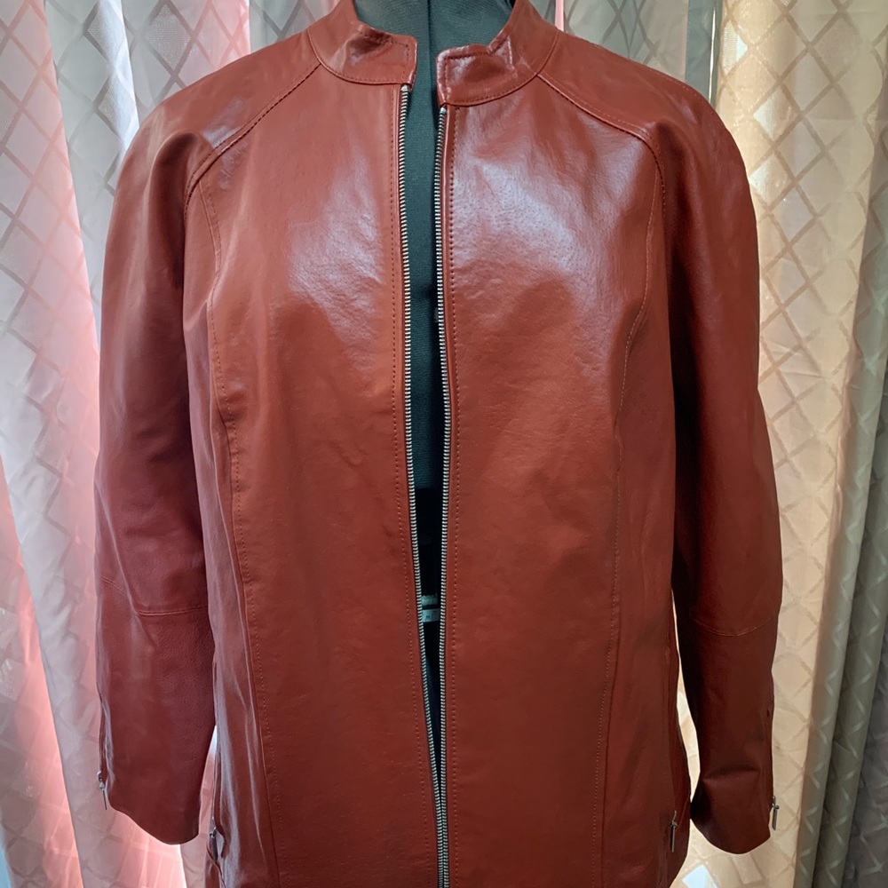 Leather jacket